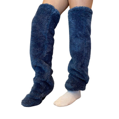 Fuzzy Legs Sock Slippers
